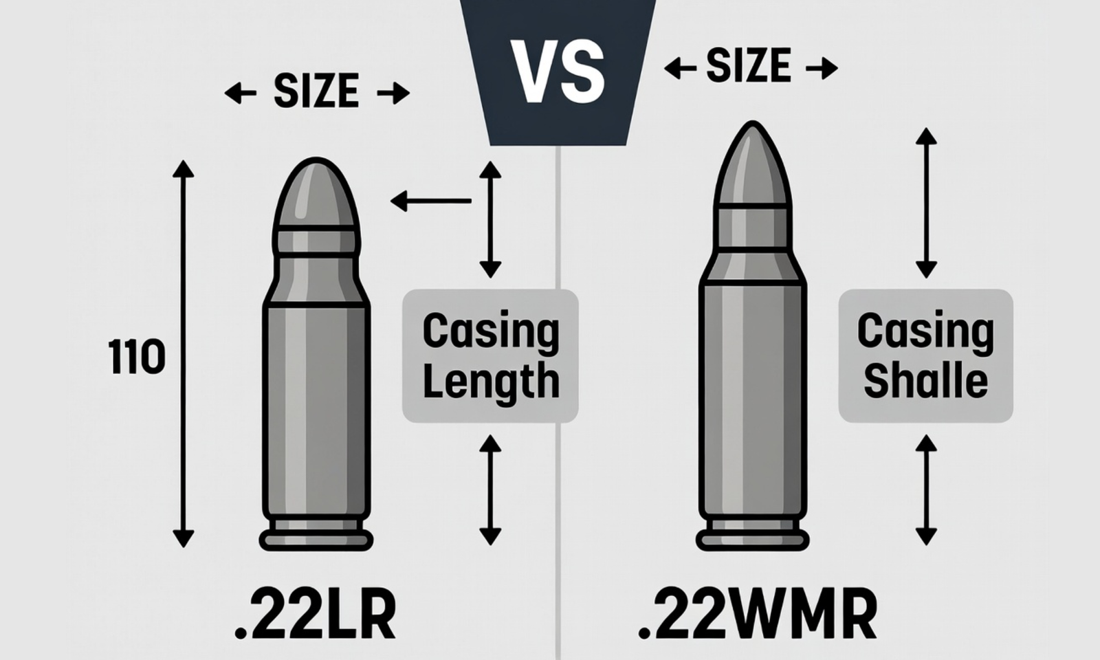 difference between 22lr and 22wmr