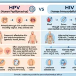 difference between hpv and hiv