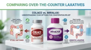 difference between colace and miralax