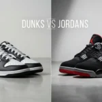 difference between dunks and jordans