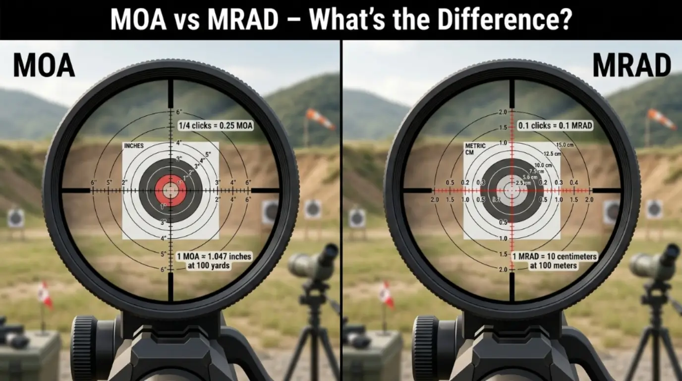 difference between moa and mrad