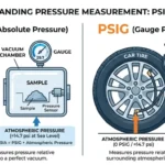 difference between psia and psig