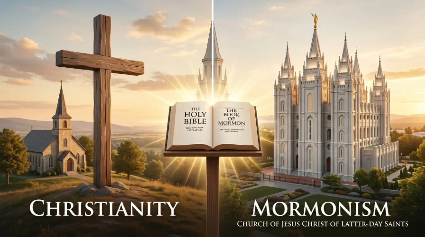 difference between christianity and mormonism